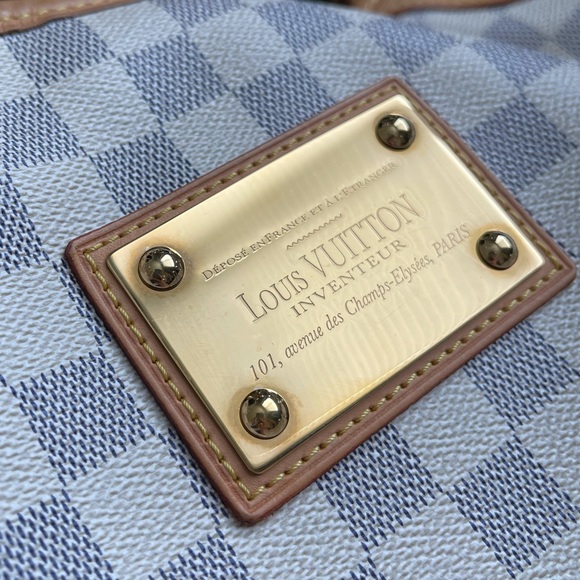EEUC Authentic Louis Vuitton Damier Azur Galleria - Picture 3 of 16